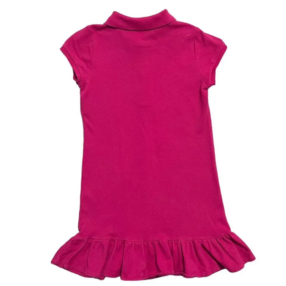Ralph Lauren 6Y Pink Polo Dress